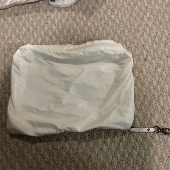 White Cole Haan winter coat with storage bag - Picture 6 of 13